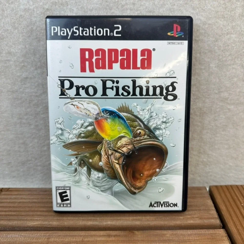 PlayStation 2 Rapala Pro Fishing Video Game Complete CIB